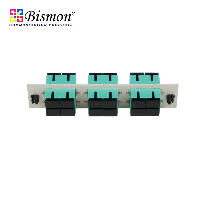 12 SC Snap-in adapter Plate Multi-mode(OM3) Full set